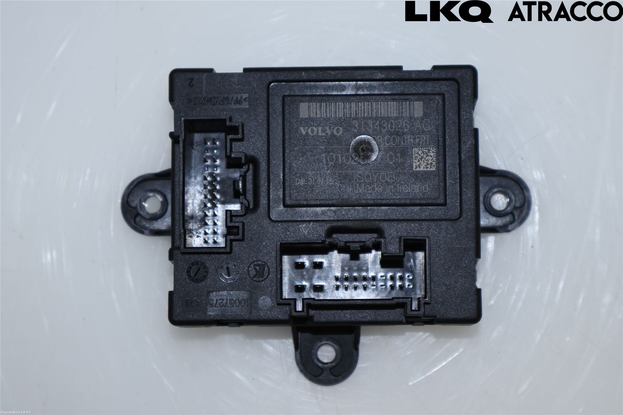 31343027 : Controller dør and Comfort Control Module