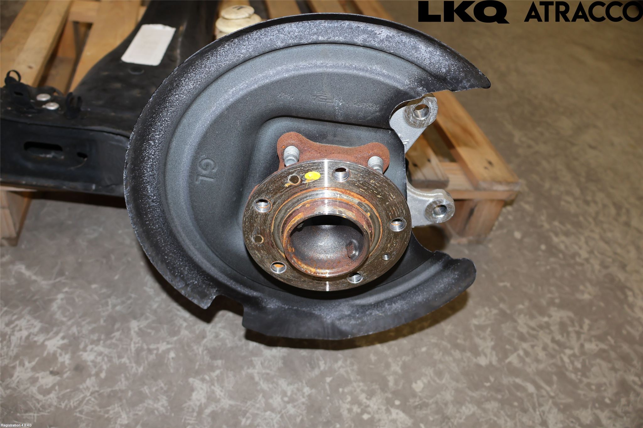 Peugeot 3008 SUV (M_) Rear axle assembly - complete 9833974880