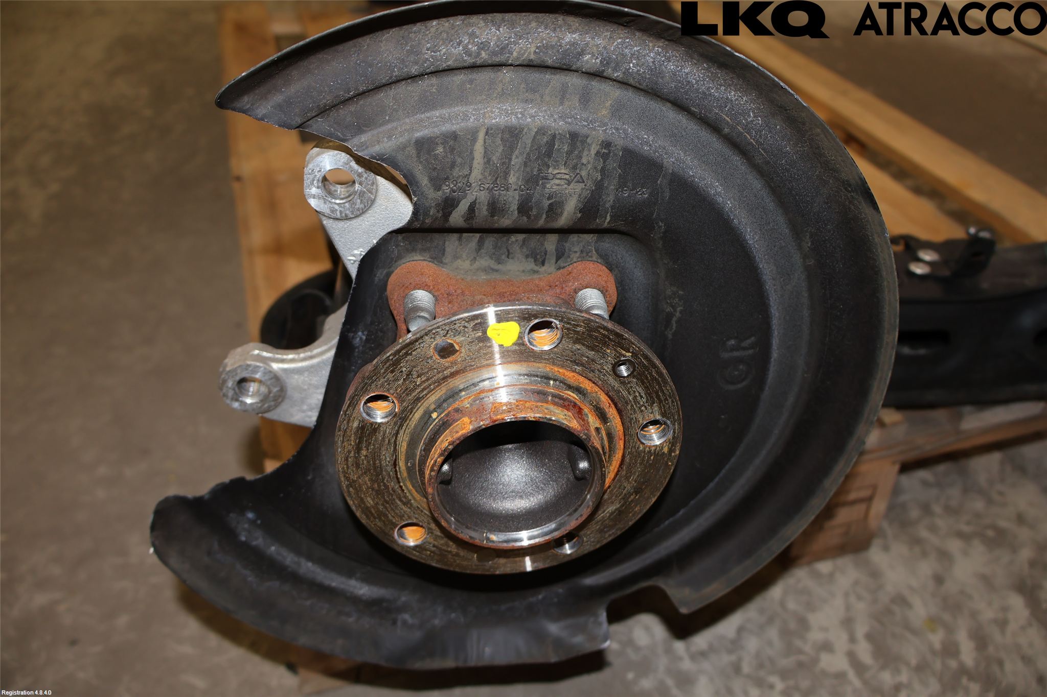 Peugeot 3008 SUV (M_) Rear axle assembly - complete 9833974880 Peugeot 3008 SUV (M_) Rear axle assembly - complete 9833974880