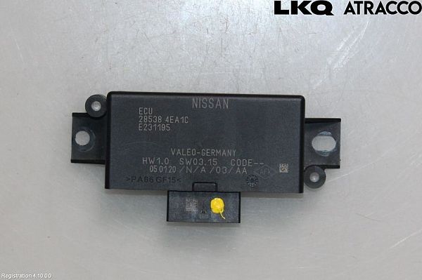 Steuergerät PDC (Park Distance Control) NISSAN QASHQAI II (J11, J11_)