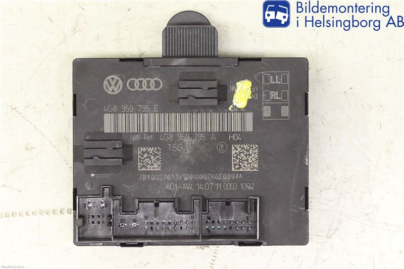 Controller dør AUDI A7 Sportback (4GA, 4GF)