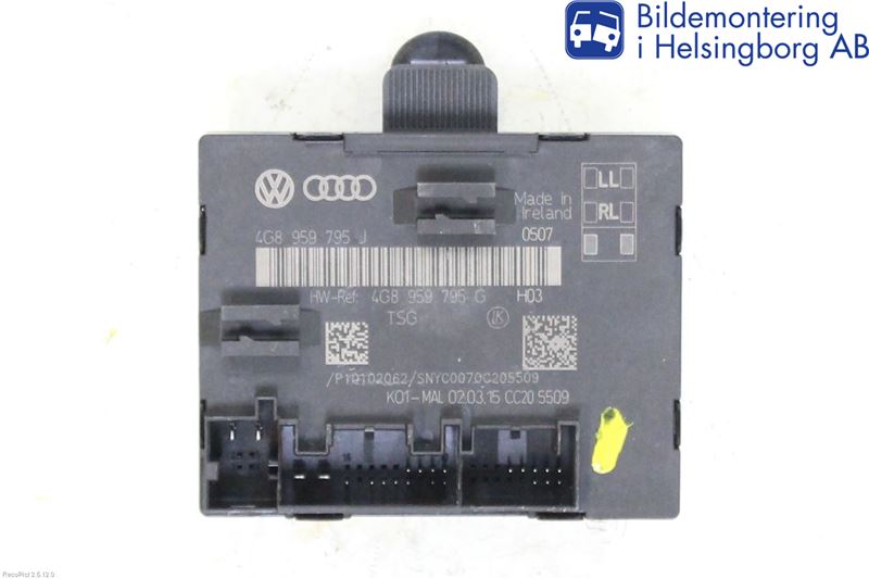Controller dør AUDI A6 Avant (4G5, 4GD, C7)