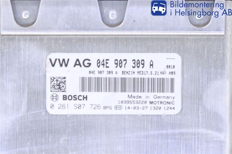 Styreenhet innsprøytning VW GOLF VII (5G1, BQ1, BE1, BE2)