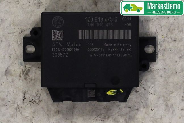 Pdc kontrollenhet (parkeringsavstandskontroll ) SKODA YETI (5L)