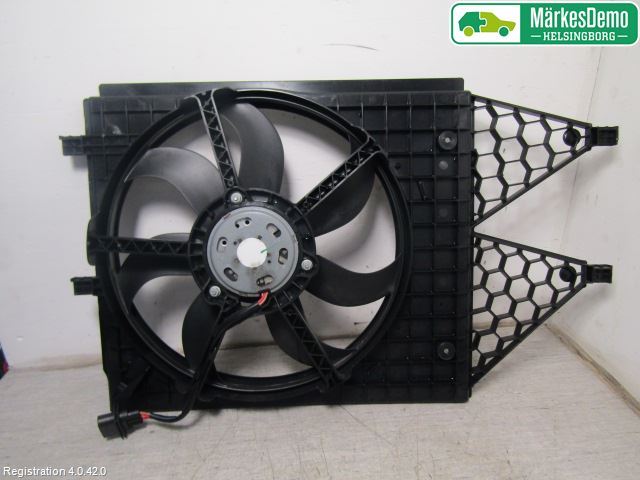 Radiator fan electrical SKODA FABIA II Combi (545)
