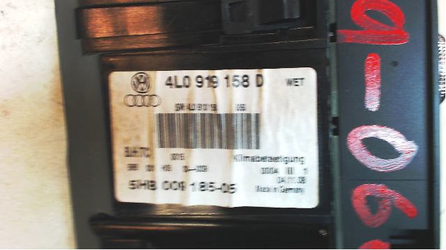 Boitier commande de Compresseur de clime AUDI Q7 (4LB)