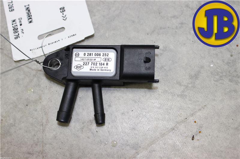 227701454R : Sensor temperatur / tryk - udstødning og Vakuumventil ...
