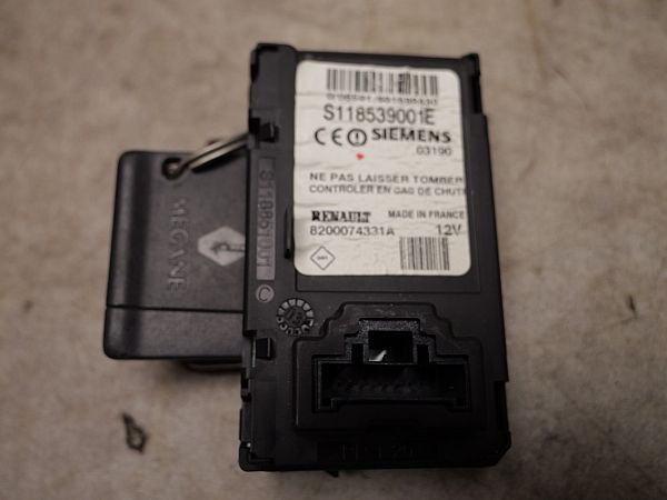 Ignition key card reader