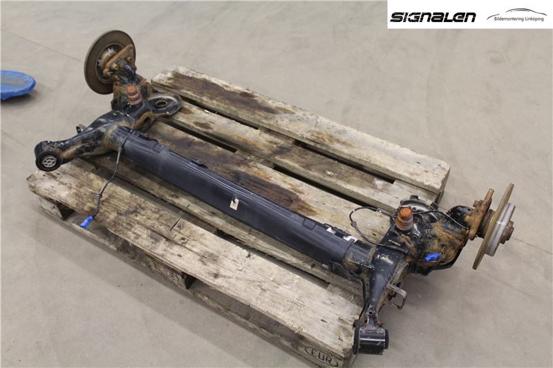 Rear axle assembly - complete PEUGEOT 207 (WA_, WC_)