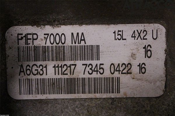 boîte de vitesse automatique FORD GRAND C-MAX (DXA/CB7, DXA/CEU)