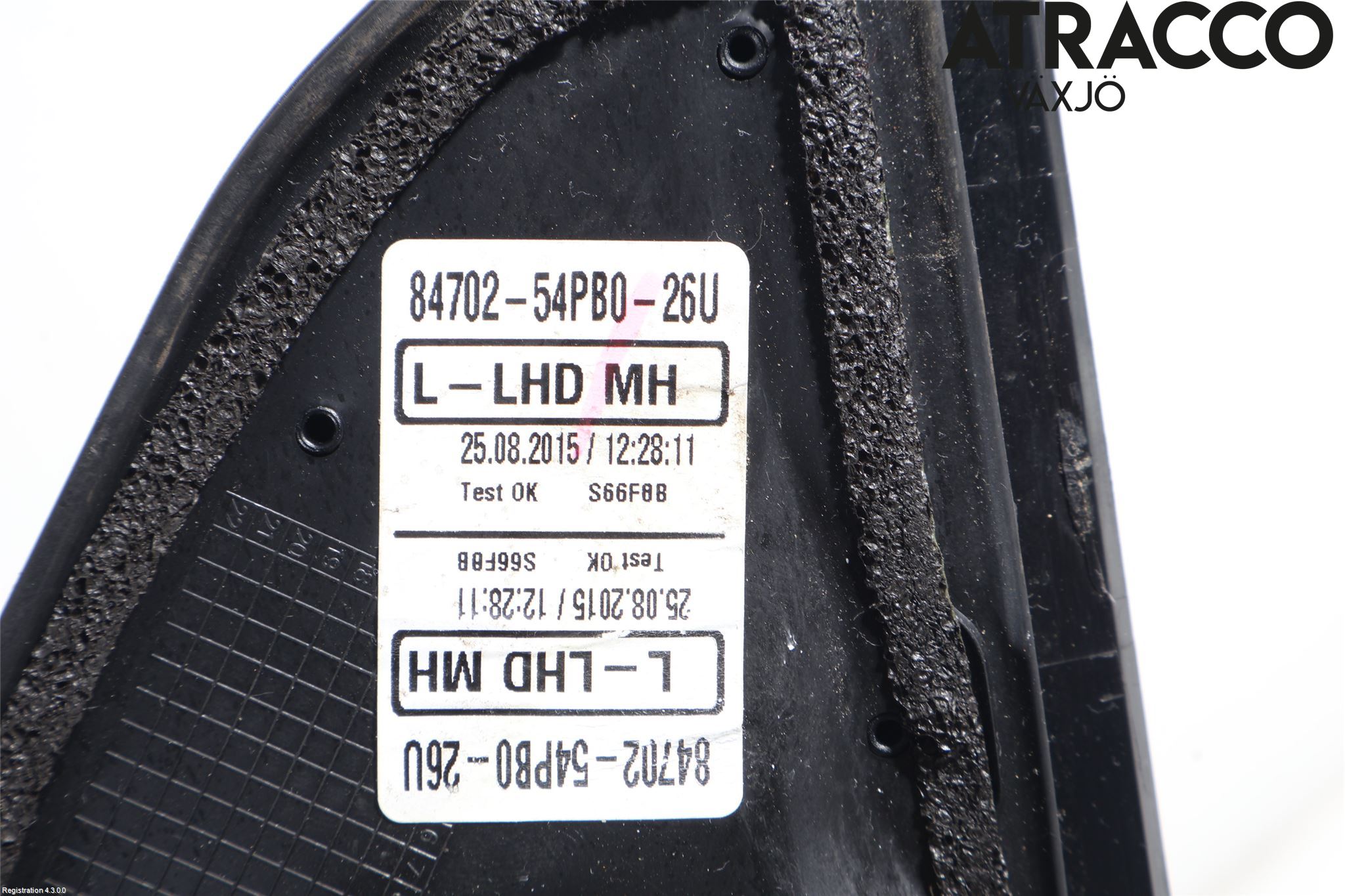 Suzuki VITARA (LY) Wing mirror 84702-54PB0-26U