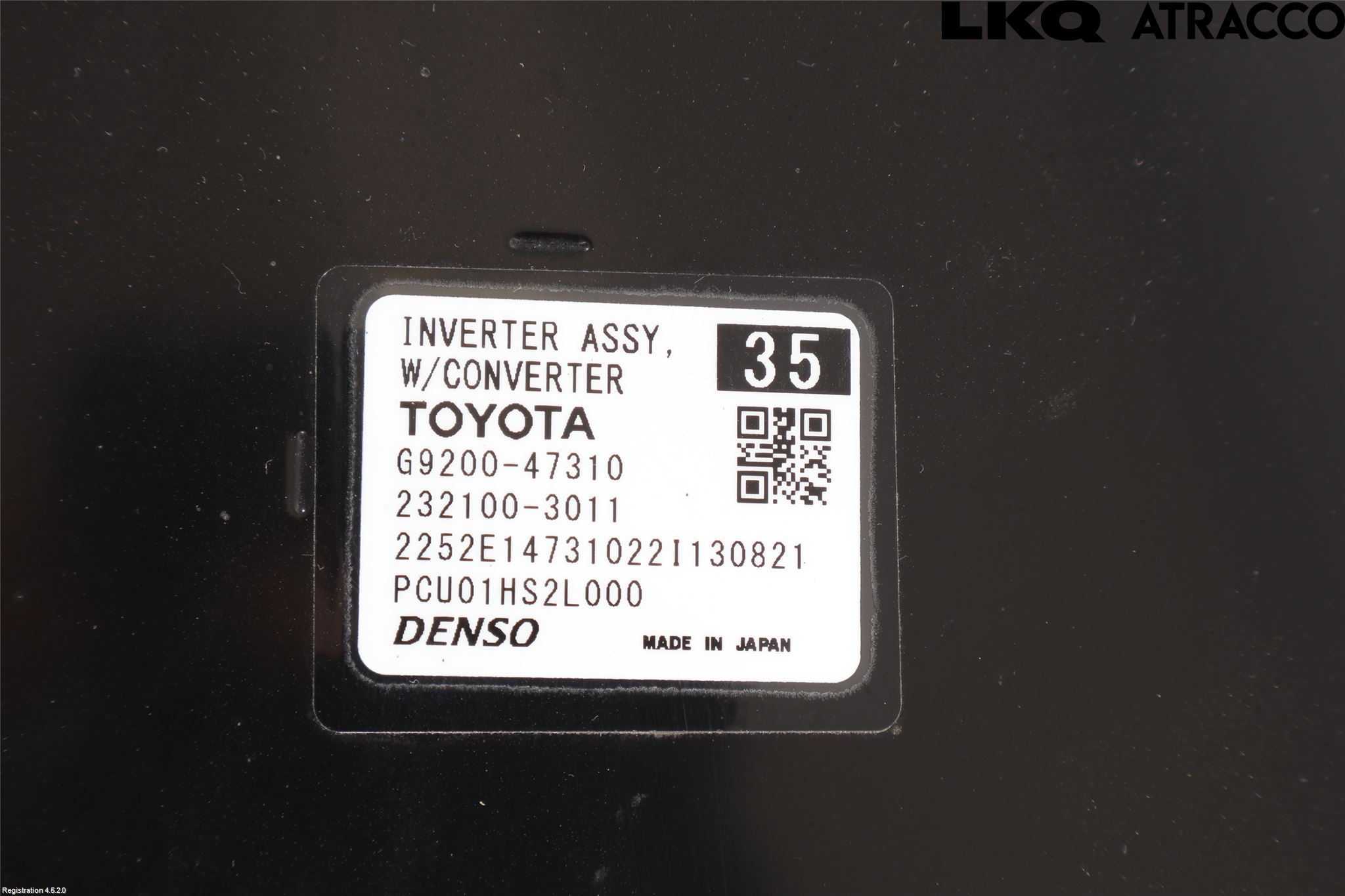 Toyota COROLLA Cross (ZVG1_, ZSG1_, MXGH1_, MXGA1_) Converter