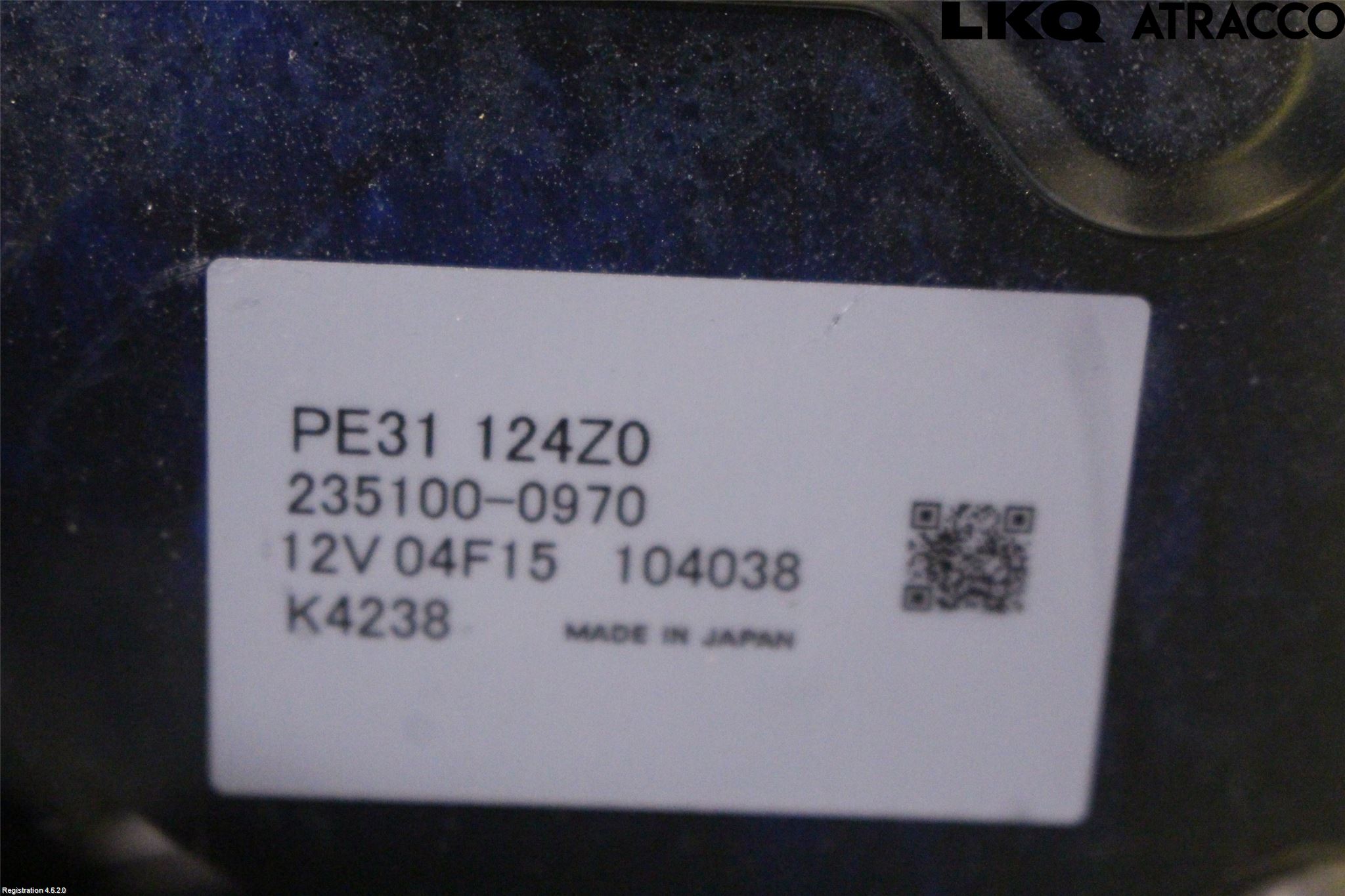 Mazda MX-5 RF Targa (ND) Engine PEXF02300E, PE31 124Z0