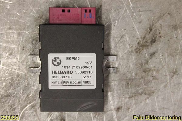 Fuel injection pump control module