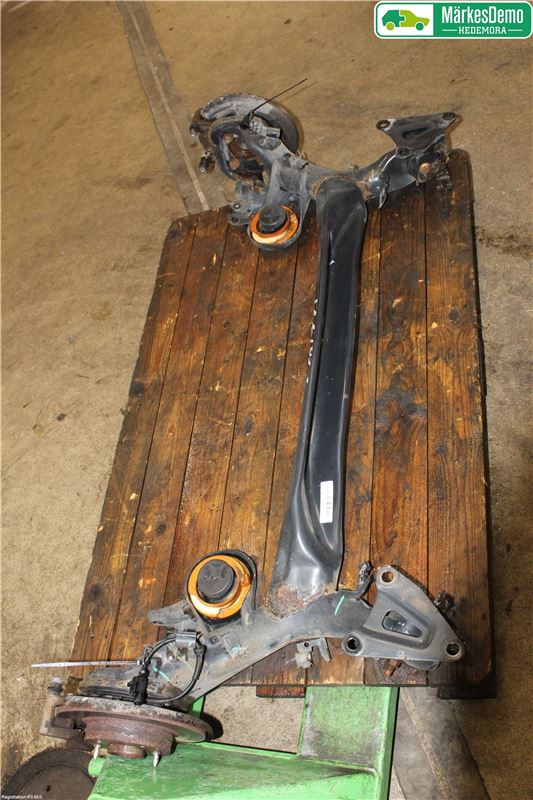 Rear axle assembly - complete FIAT PANDA VAN (312_, 519_)