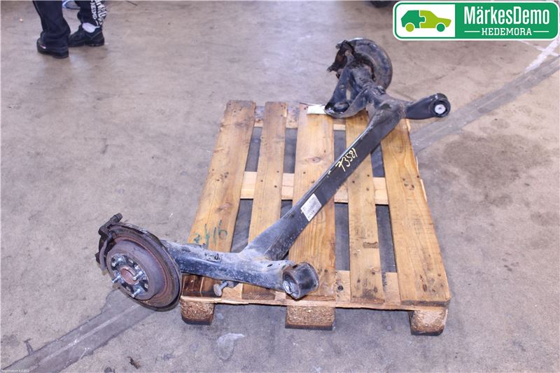 Rear axle assembly - complete KIA RIO III (UB)