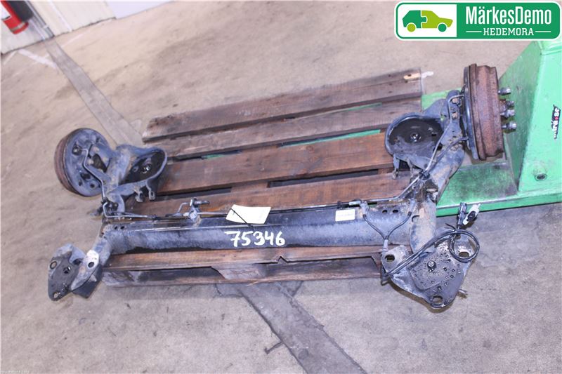 Rear axle assembly - complete DACIA LODGY (JS_)