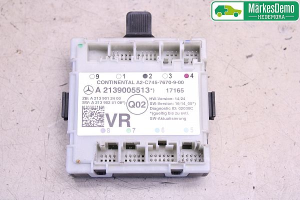 A2139005513: Steuergerät Tür, Steuergerät Zentralverriegelung, Komfort ...
