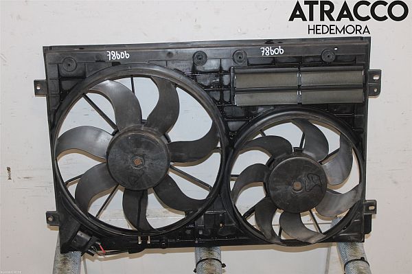 Radiator fan electrical AUDI A3 Convertible (8P7)