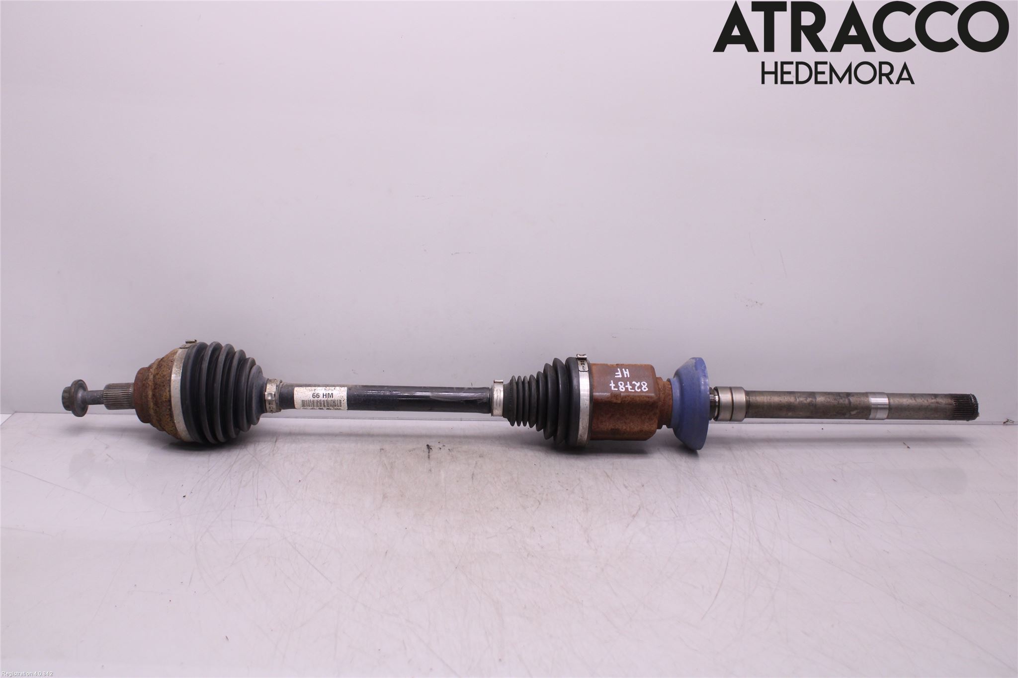 Audi Q3 (8UB, 8UG) Drive shaft - front 5N0407766H, 5N0 407 766 D