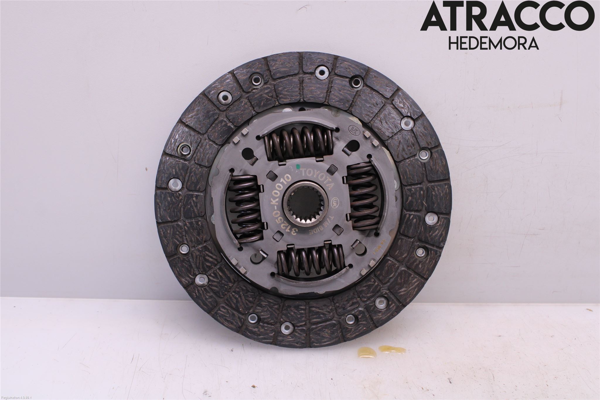 Toyota YARIS (_P21_, _PA1_, _PH1_) Clutch plate 31250K0010