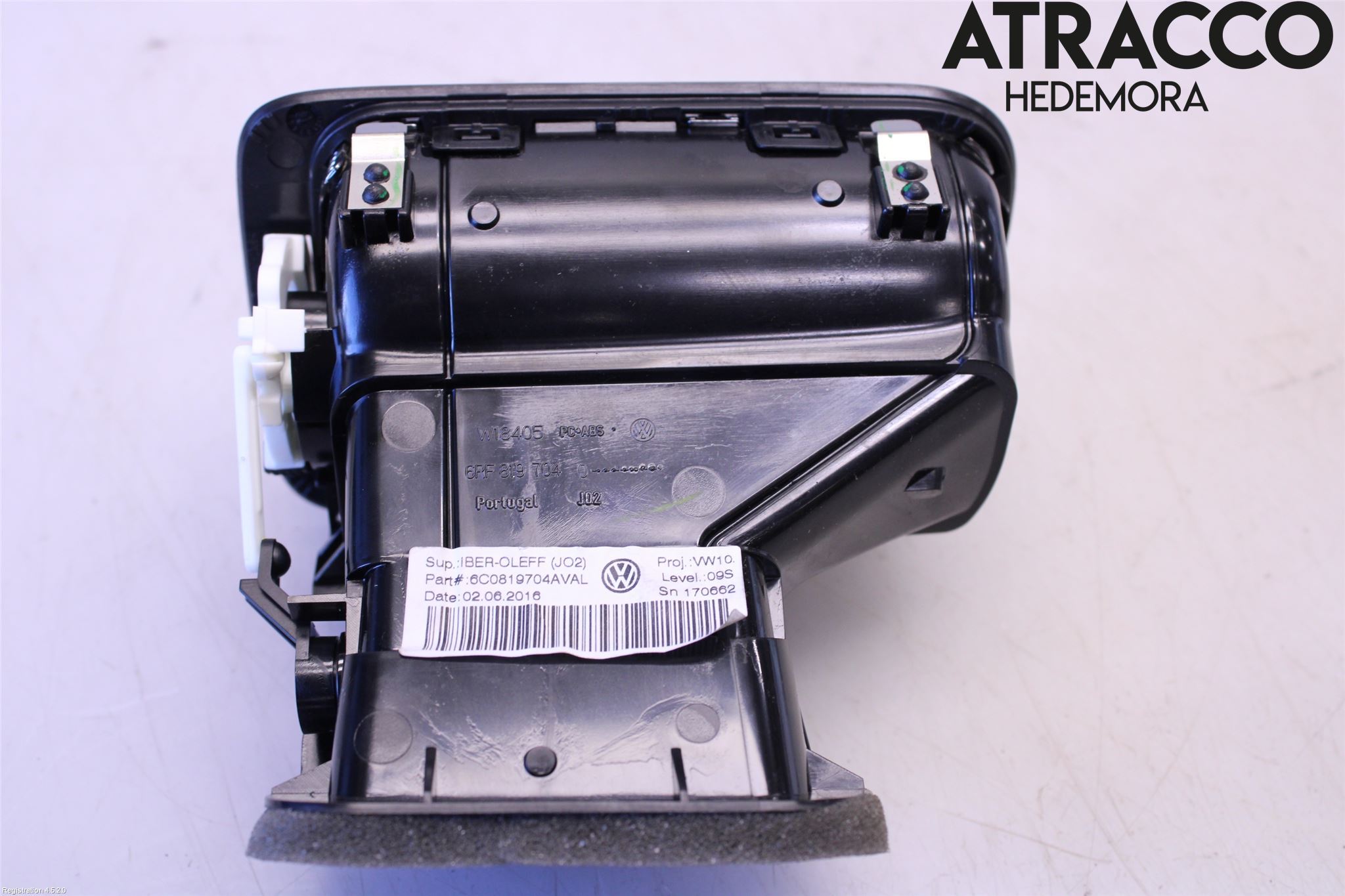 VW POLO (6R1, 6C1) Frisse lucht mondstuk 6C0 819 703 A, 6C0 819 703 A VAL