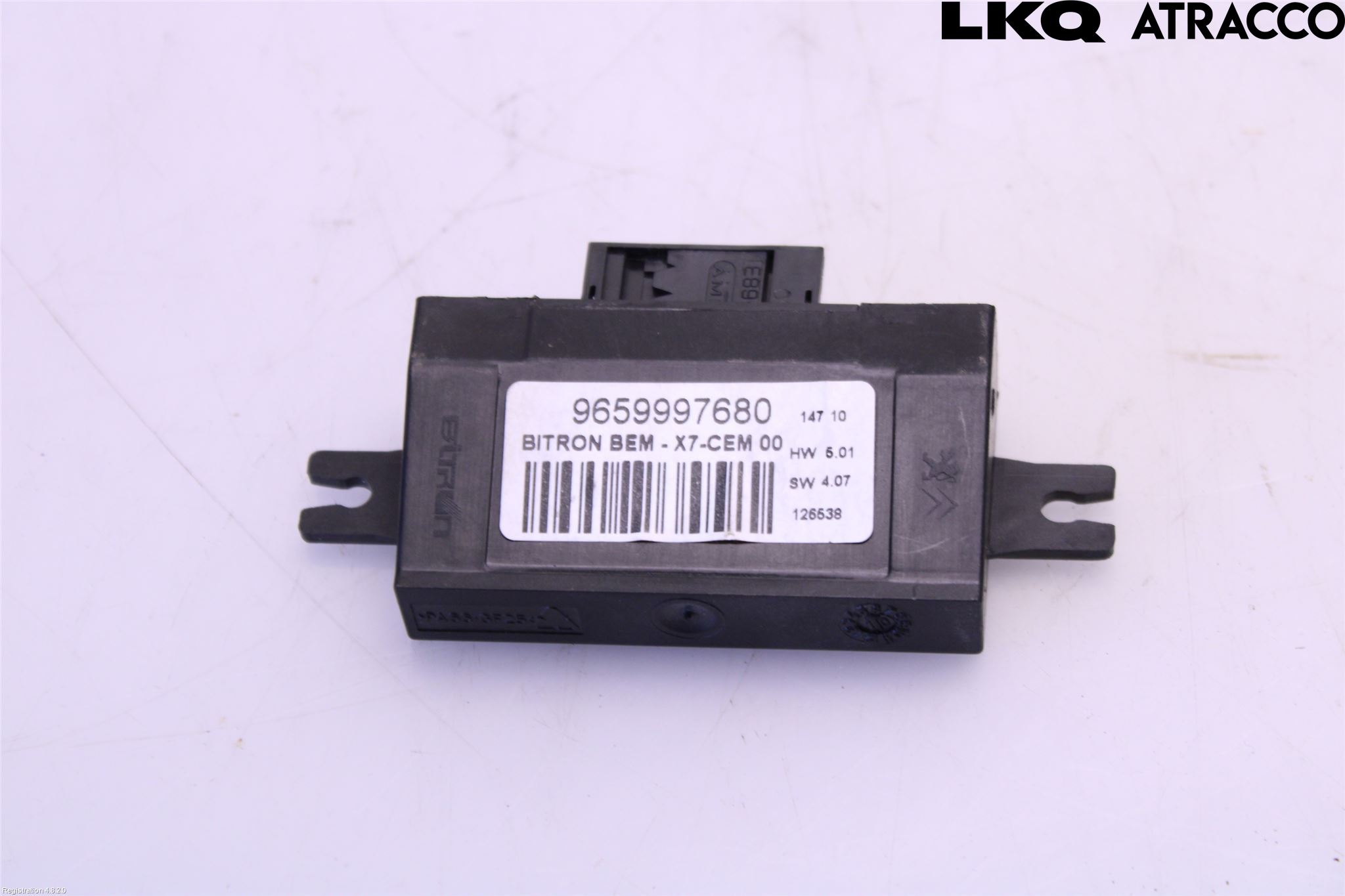 確認画面 Peugeot RCZ Controller dør 9659997680, 6490 C5