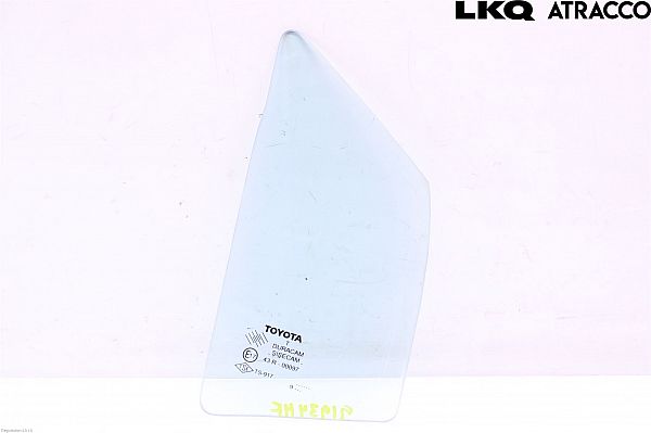 Front vent glass
