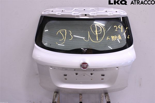 Rear window spoiler
