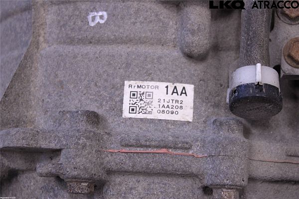 Elektromotor hinten