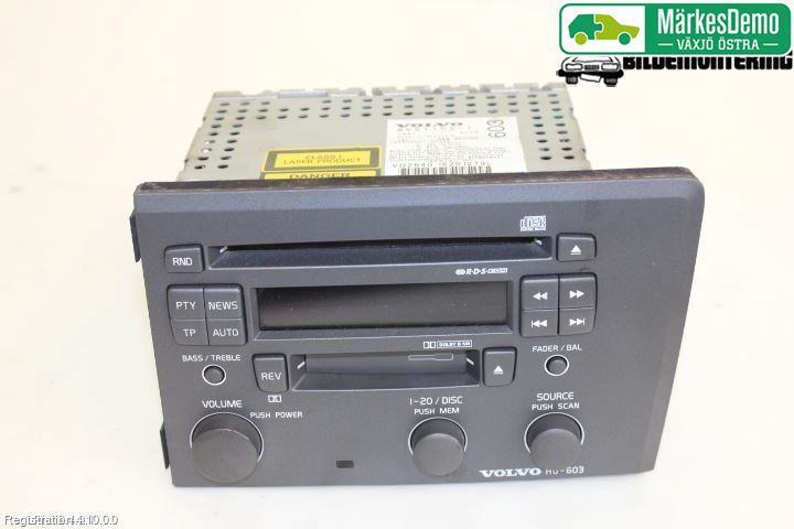 Radio/CD/DVD/GPS head unit