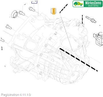 Schaltgetriebe VOLVO S40 II (544)