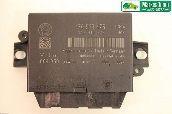 Pdc kontrollenhet (parkeringsavstandskontroll ) SKODA OCTAVIA II Combi (1Z5)