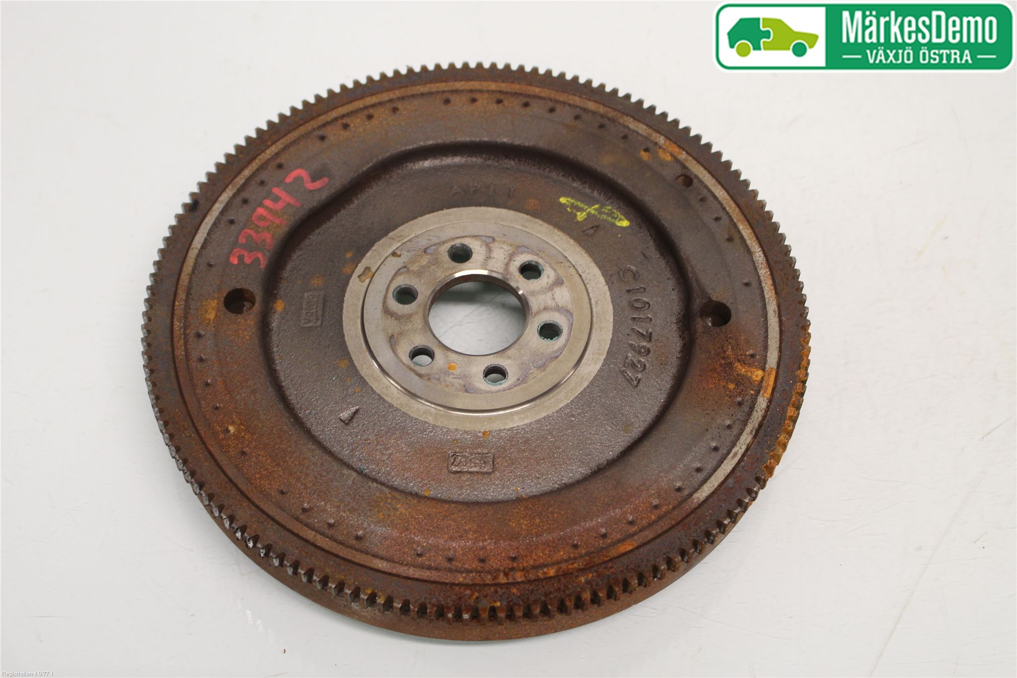 9801137780: Flywheel, Flywheel + clutch, Flywheel