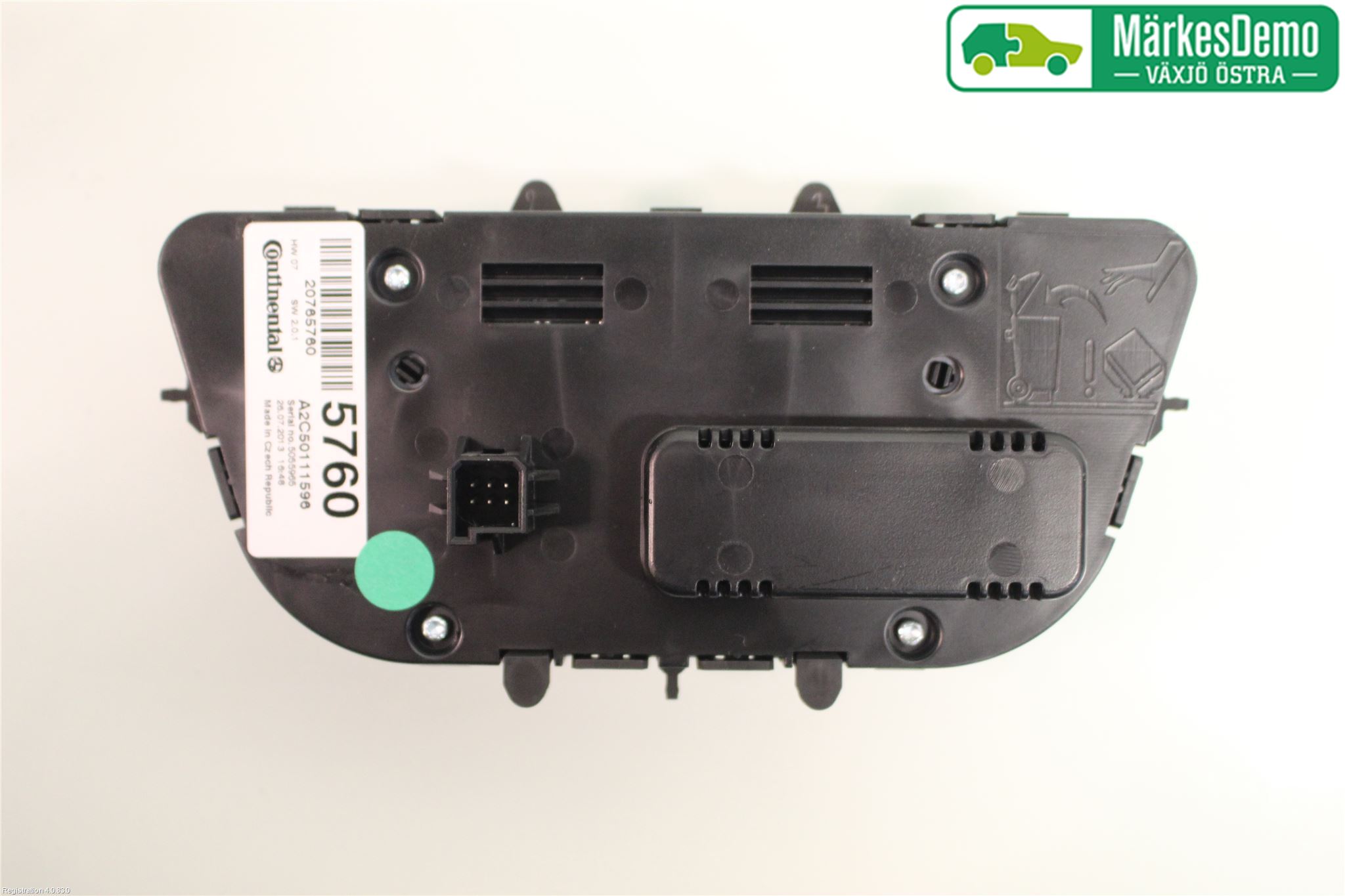 c Opel MOKKA / MOKKA X (J13) Ac box 20765760, 13429874, A2C50111596