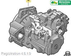 Gearkasse manuel AUDI A3 Sportback (8PA)