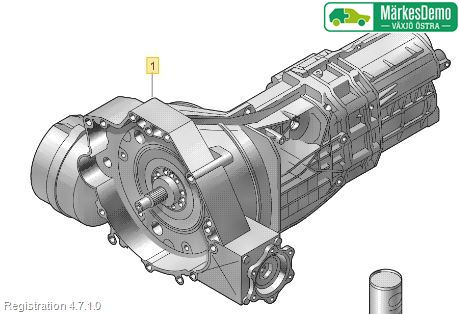Gearkasse manuel AUDI A5 Sportback (8TA)