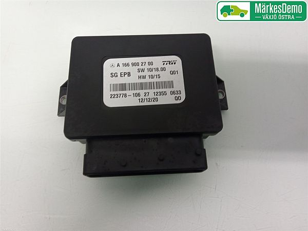 Parkeringsbremsemodul / styrboks (EPB) MERCEDES-BENZ M-CLASS (W166)