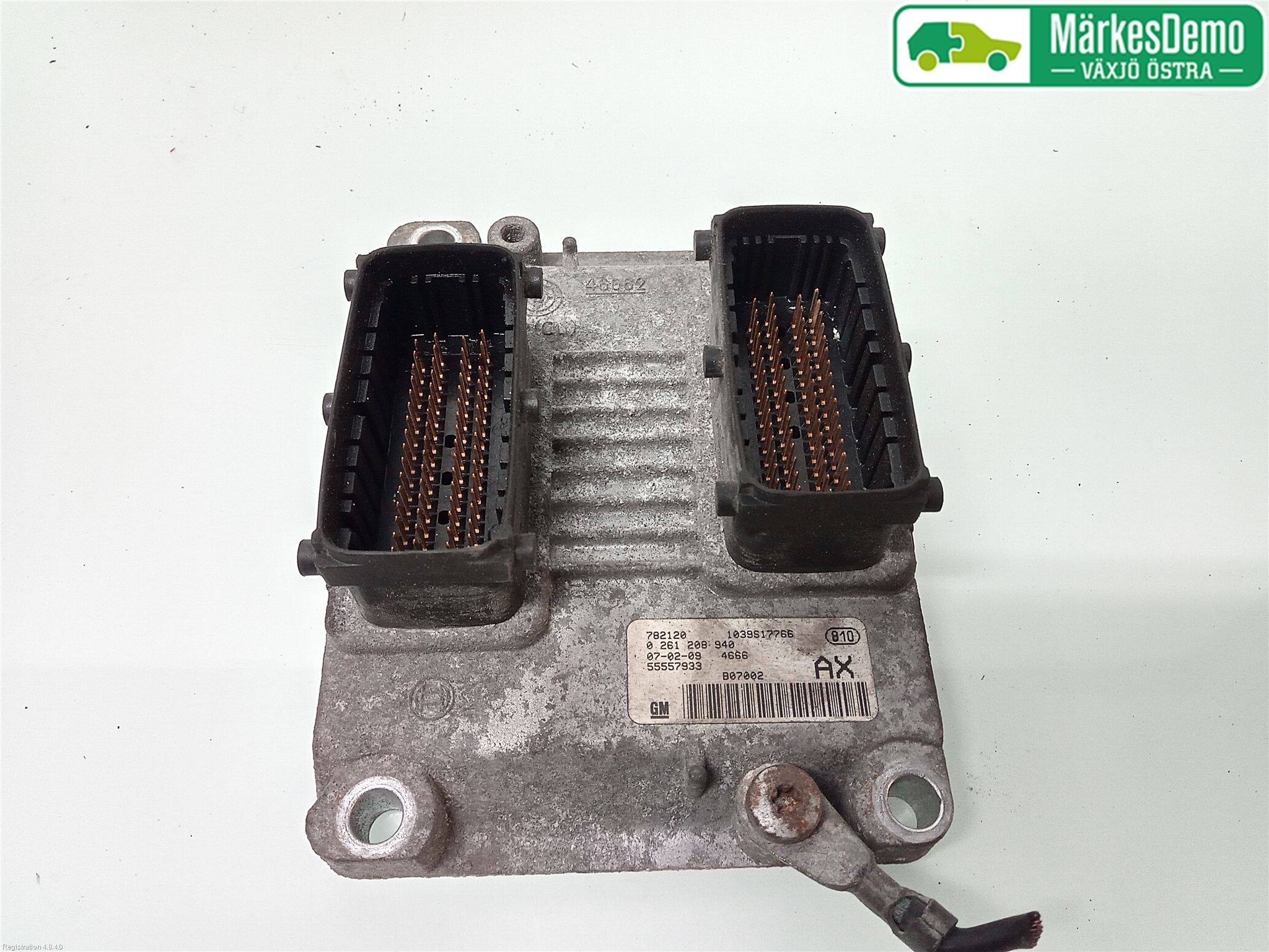 5555 Opel CORSA D (S07) Engine control unit (ECU) 55557933, 55557935