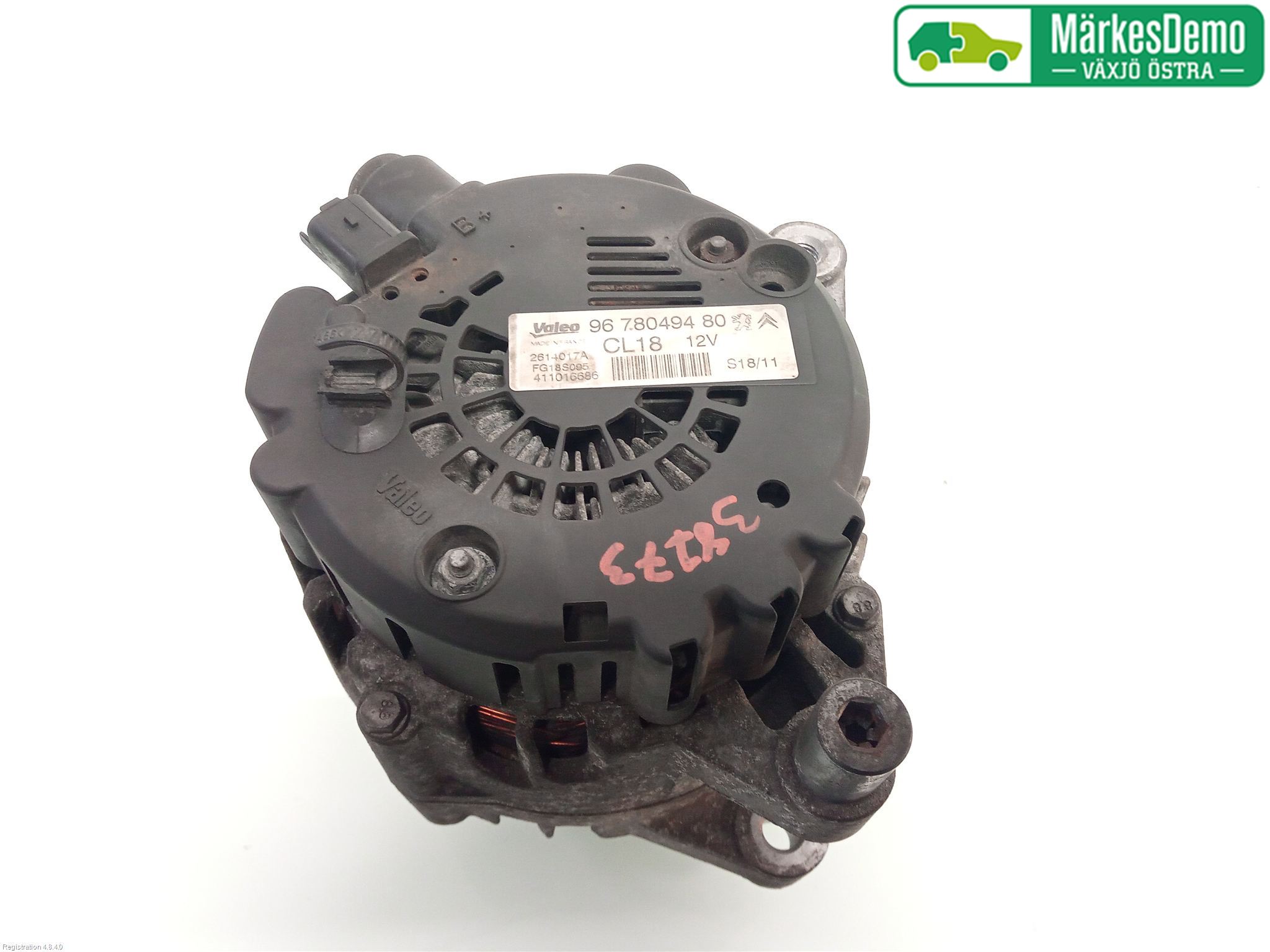 Citroën C5 III Break (RW_) Alternator FG18S095, 9678049480