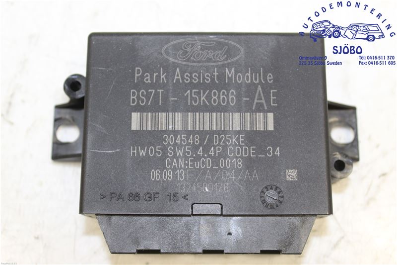 Pdc control unit (park distance control) FORD S-MAX (WA6)