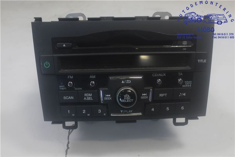 Audio HONDA CR-V Mk III (RE_)