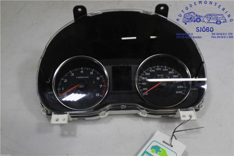 Instr. speedometer SUBARU IMPREZA Hatchback (GP_)