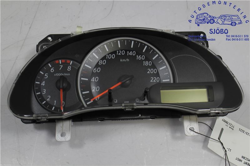 Instr. speedometer NISSAN MICRA IV (K13_)