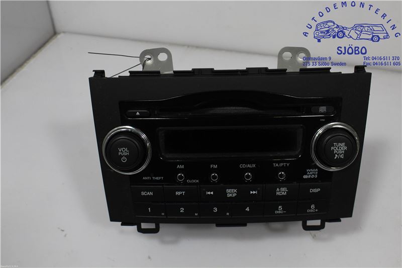 Audio HONDA CR-V Mk III (RE_)