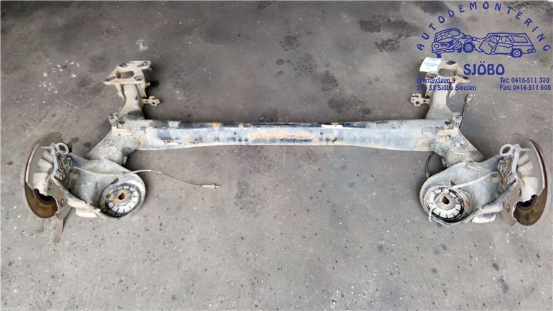 Rear axle assembly - complete PEUGEOT PARTNER Box
