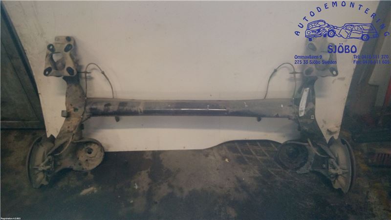 Hinterachse kpl. CITROËN BERLINGO Box Body/MPV (B9)