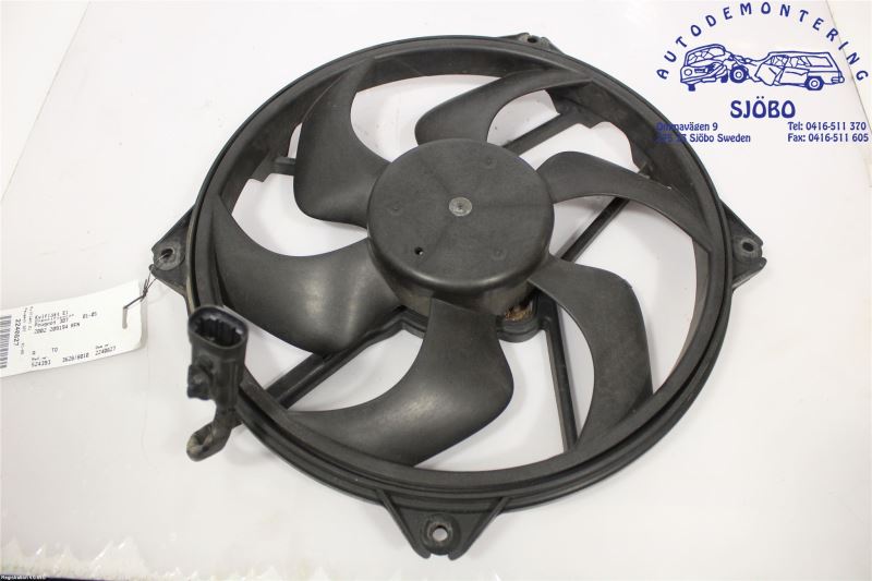Radiator fan electrical PEUGEOT 307 (3A/C)