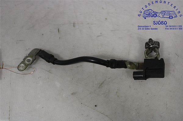 Negative earth cable battery