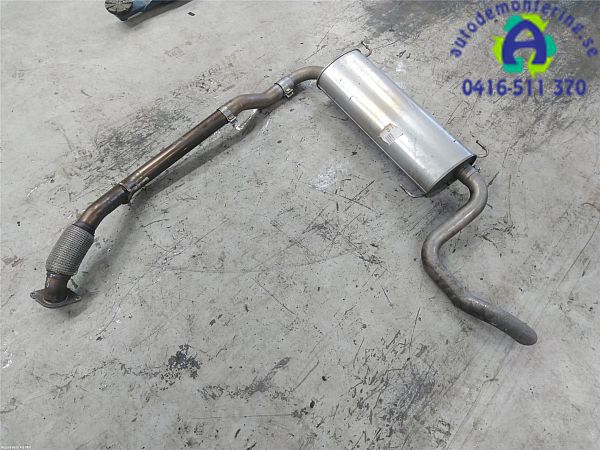 Abgas komplett ohne Katalysator FIAT DUCATO Platform/Chassis (250_, 290_)